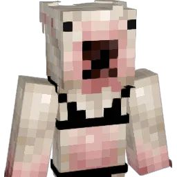 xpeachypeach Minecraft avatar bust