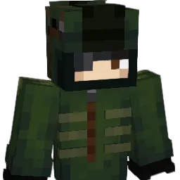 xqdare Minecraft avatar bust