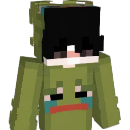 xqder Minecraft avatar bust