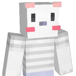 yA1125 Minecraft avatar bust