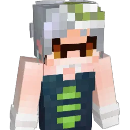 yawarakai Minecraft avatar bust