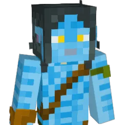 ycrevette Minecraft avatar bust
