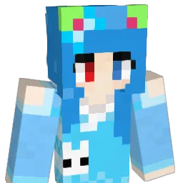 yeqin Minecraft avatar bust