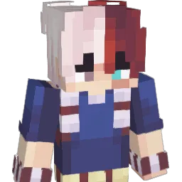 yianou Minecraft avatar bust