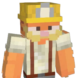 yikespham Minecraft avatar bust