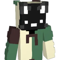 ynuns Minecraft avatar bust