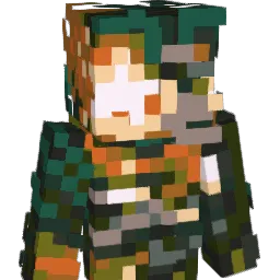 yoekr Minecraft avatar bust