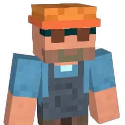 yosang Minecraft avatar bust