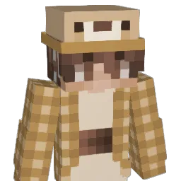 younginace Minecraft avatar bust