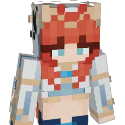 yslulu Minecraft avatar bust