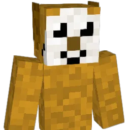 yubushi Minecraft avatar bust