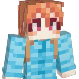 yujene Minecraft avatar bust