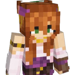yukiime Minecraft avatar bust