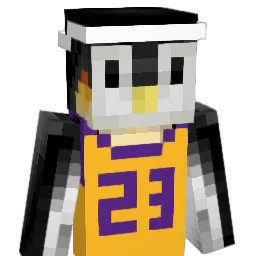 yumis Minecraft avatar bust