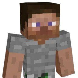 yummykins Minecraft avatar bust