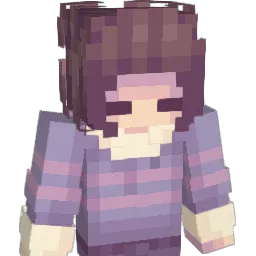 yunabaka Minecraft avatar bust