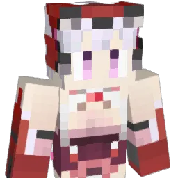 yunaeru Minecraft avatar bust