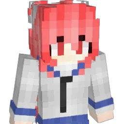 yunaqi Minecraft avatar bust