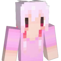 yunasha Minecraft avatar bust