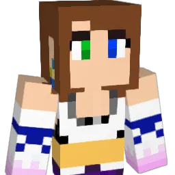 yunina Minecraft avatar bust