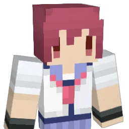 yutuki Minecraft avatar bust