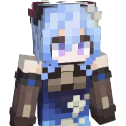 yuzaie Minecraft avatar bust