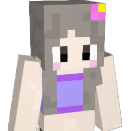 yuzupin Minecraft avatar bust