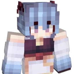 yyeaf Minecraft avatar bust