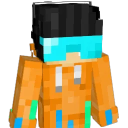 zAquaMiner Minecraft avatar bust