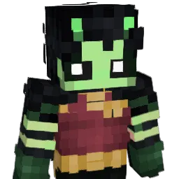 zagzie Minecraft avatar bust