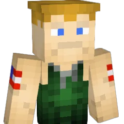 zakugreen Minecraft avatar bust