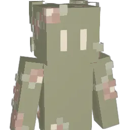 zaqwsxedcrftv Minecraft avatar bust