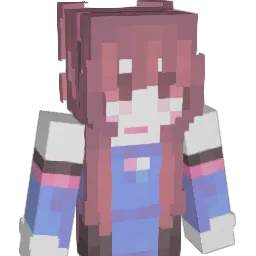 zazaaaan Minecraft avatar bust