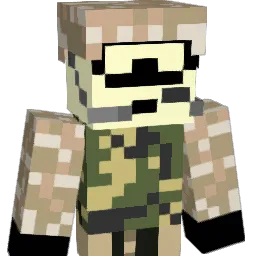 zccca Minecraft avatar bust