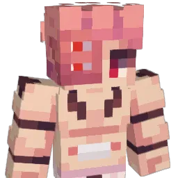 zebblinn Minecraft avatar bust