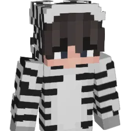 zebrauh Minecraft avatar bust