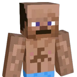 zerofill Minecraft avatar bust