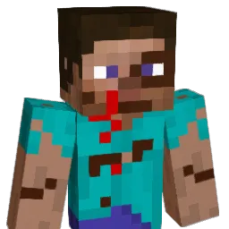 zerophobia Minecraft avatar bust