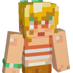 zillion Minecraft avatar bust