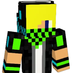 zipflying Minecraft avatar bust