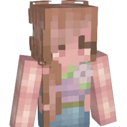 zoeynub Minecraft avatar bust