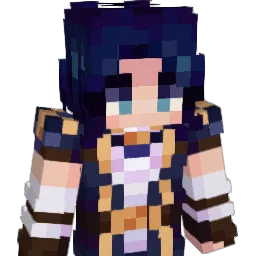 zombieAria Minecraft avatar bust
