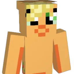 zukinini Minecraft avatar bust