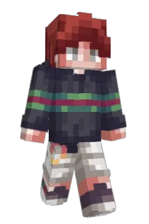 001_QuFer_007 Minecraft avatar full body