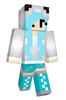 002er Minecraft avatar full body