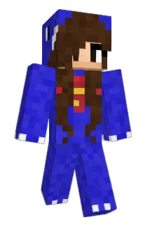 00Miki Minecraft avatar full body