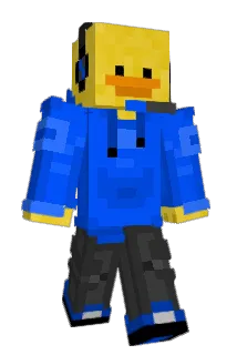 00squished Minecraft avatar full body