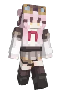 01TUTU10 Minecraft avatar full body