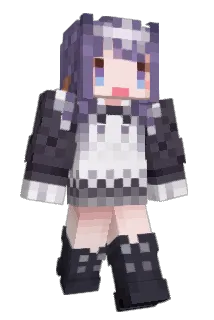 01_Mal_E Minecraft avatar full body