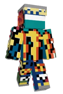 02589 Minecraft avatar full body